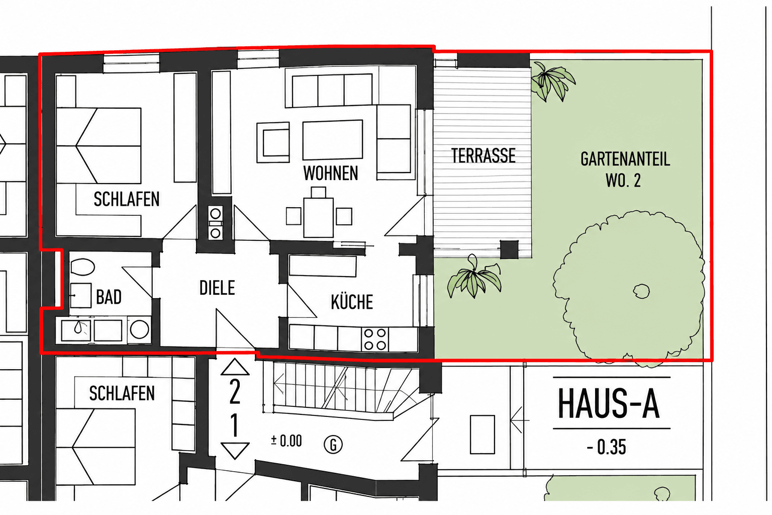 Prodej bytu 2+1 57 m², Senden, Bavorsko Prodej bytu 2+1 57 m², Senden, Bavorsko