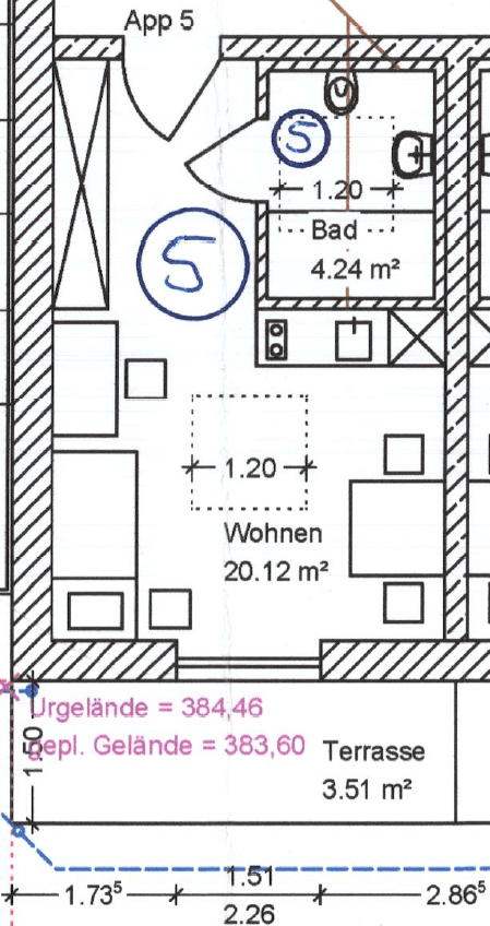 Pronájem bytu 1+1 28 m², Simmerlingweg 1, Passau, Bavorsko Pronájem bytu 1+1 28 m², Simmerlingweg 1, Passau, Bavorsko