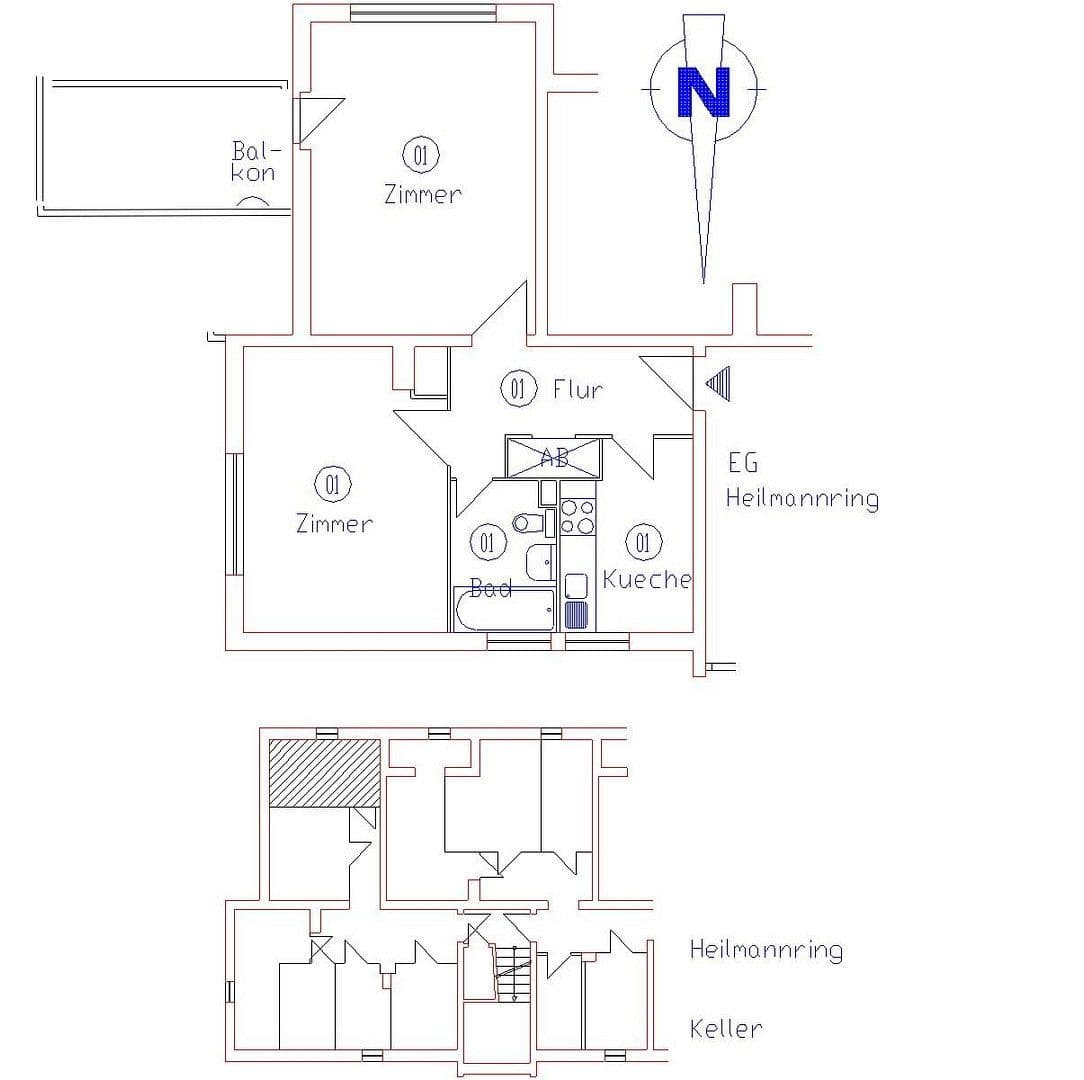 Prodej bytu 2+1 56 m², Berlin, Berlín Prodej bytu 2+1 56 m², Berlin, Berlín
