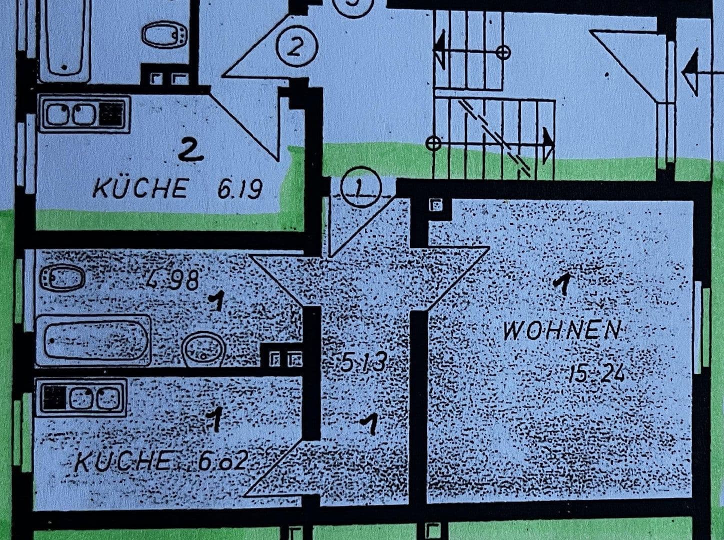 Pronájem bytu 1+kk 33 m², Essen, Severní Porýní-Vestfálsko Pronájem bytu 1+kk 33 m², Essen, Severní Porýní-Vestfálsko