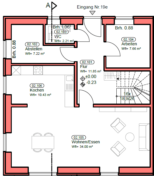 Pronájem domu 150 m², pozemek 410 m², Stockflethweg 19e, Hamburg, Hamburg Pronájem domu 150 m², pozemek 410 m², Stockflethweg 19e, Hamburg, Hamburg