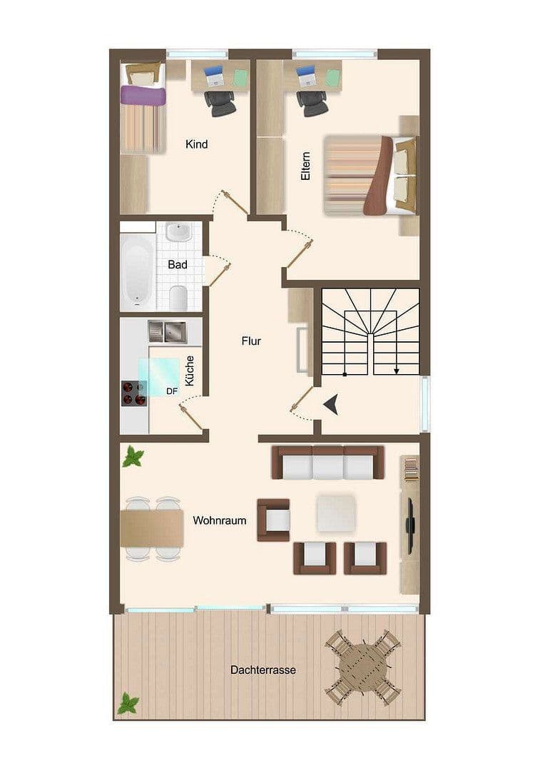 Pronájem bytu 3+1 71 m², Esslingen am Neckar, Bádensko-Württembersko Pronájem bytu 3+1 71 m², Esslingen am Neckar, Bádensko-Württembersko