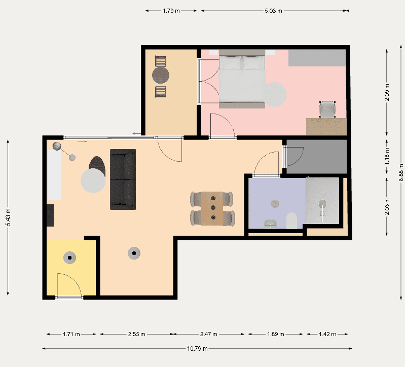 Pronájem bytu 2+1 61 m², Malmöer Straße 28, Berlin, Berlín Pronájem bytu 2+1 61 m², Malmöer Straße 28, Berlin, Berlín