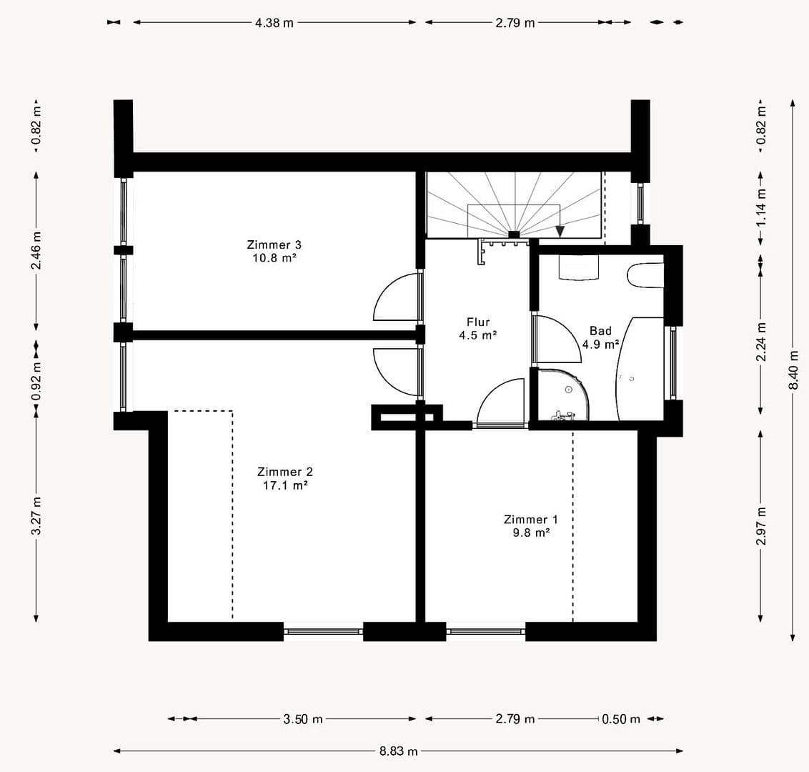 Pronájem domu 103 m², pozemek 50 m², Stade, Dolní Sasko Pronájem domu 103 m², pozemek 50 m², Stade, Dolní Sasko