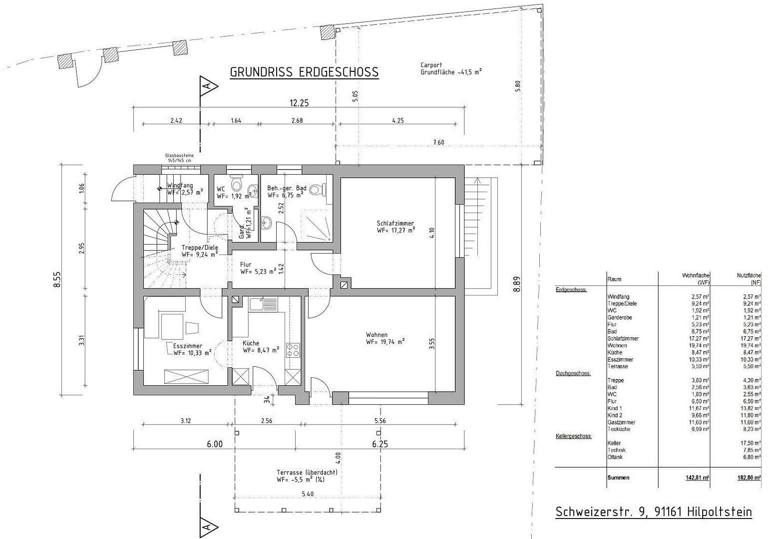 Pronájem domu 142 m², pozemek 470 m², Hilpoltstein, Bavorsko Pronájem domu 142 m², pozemek 470 m², Hilpoltstein, Bavorsko