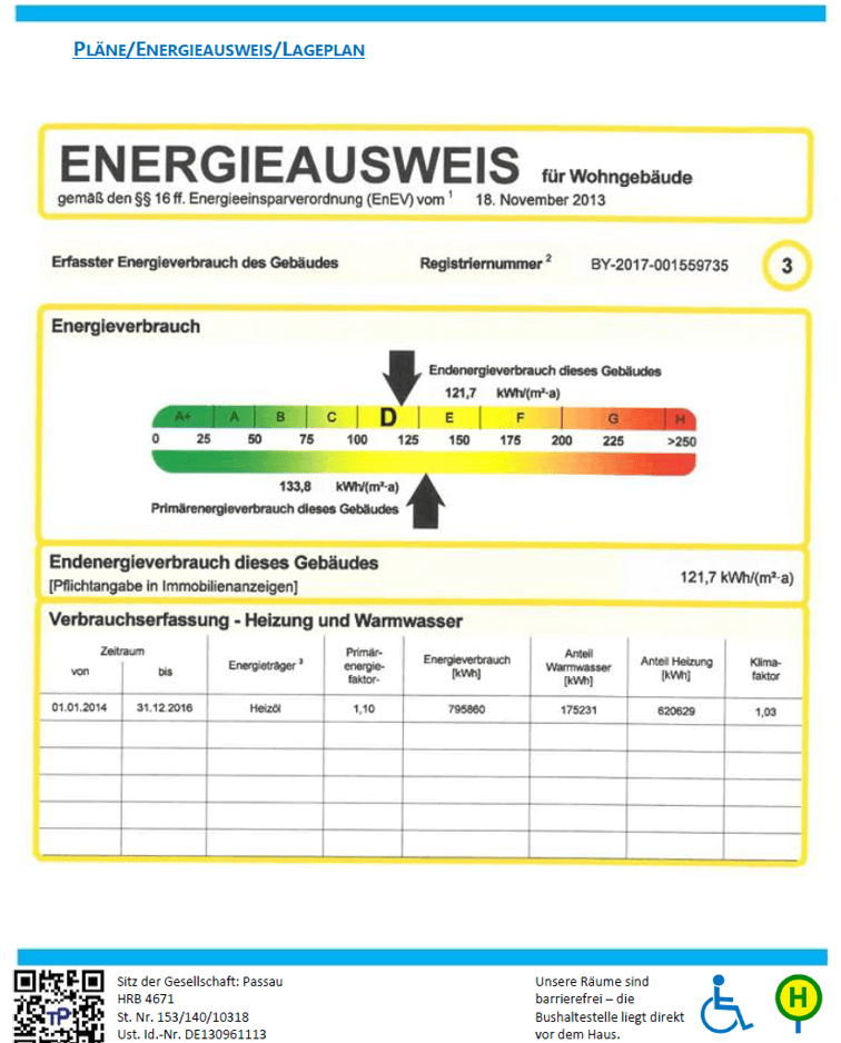 Pronájem bytu 2+1 65 m², Passau, Bavorsko Pronájem bytu 2+1 65 m², Passau, Bavorsko
