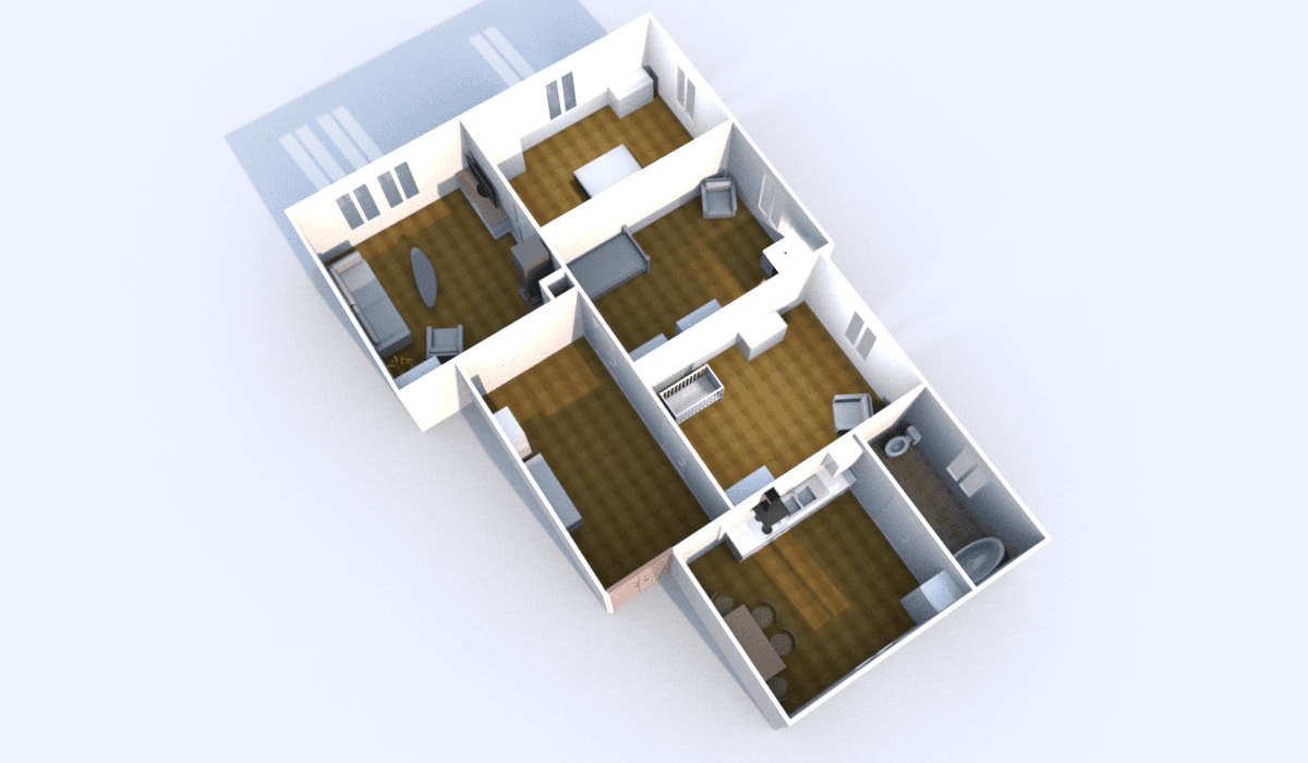Pronájem bytu 4+1 112 m², Paul-Seydel-Str. 20, Limbach-Oberfrohna, Sasko Pronájem bytu 4+1 112 m², Paul-Seydel-Str. 20, Limbach-Oberfrohna, Sasko