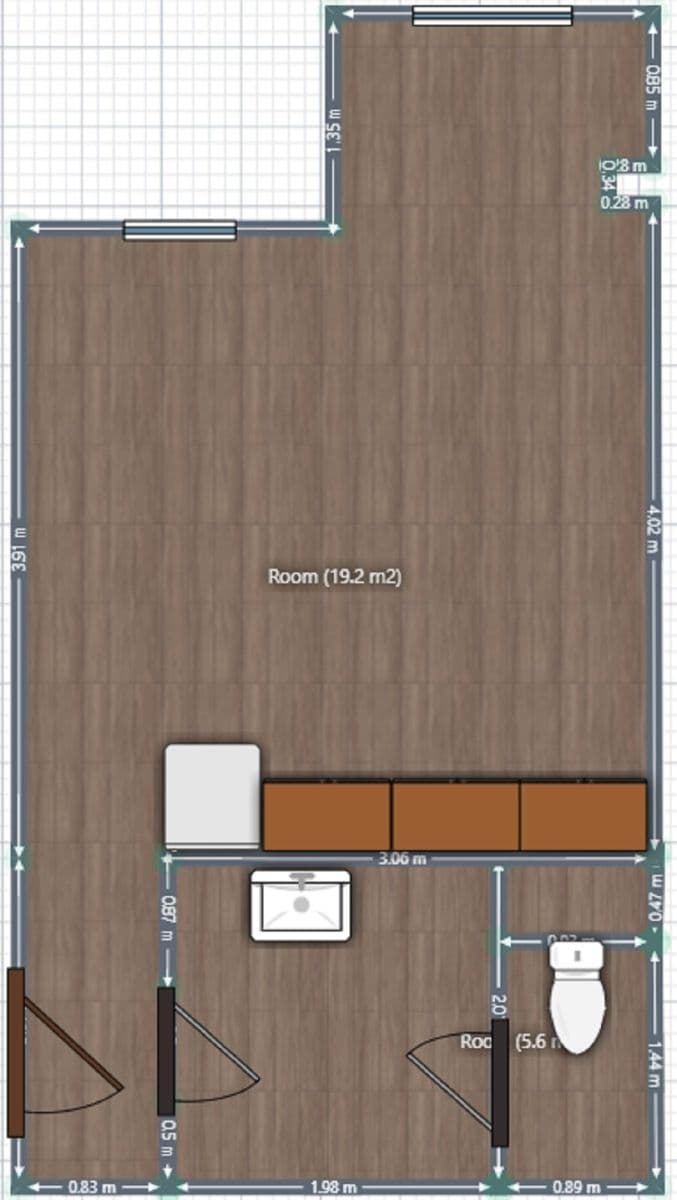 Pronájem bytu 1+kk 25 m², Jílovská, Praha, Praha Pronájem bytu 1+kk 25 m², Jílovská, Praha, Praha
