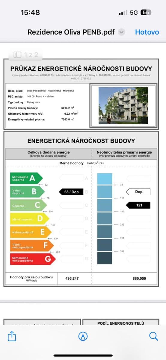 Prodej bytu 2+kk 61 m², Hodonínská, Praha, Praha Prodej bytu 2+kk 61 m², Hodonínská, Praha, Praha