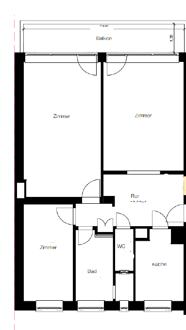 Prodej bytu 3+1 91 m², Hamburg, Hamburg Prodej bytu 3+1 91 m², Hamburg, Hamburg