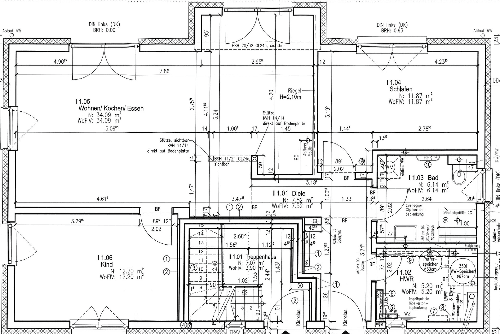 Pronájem bytu 3+1 78 m², Wesling 18, Wesseln, Šlesvicko-Holštýnsko Pronájem bytu 3+1 78 m², Wesling 18, Wesseln, Šlesvicko-Holštýnsko