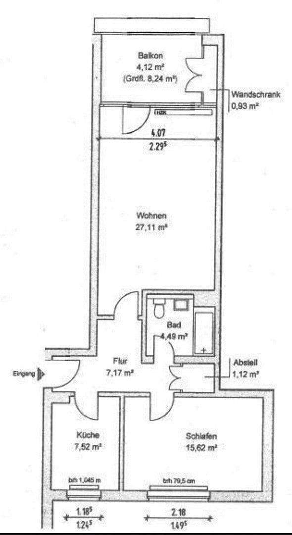 Prodej bytu 2+1 68 m², Ackerstraße 3, Hannover, Dolní Sasko Prodej bytu 2+1 68 m², Ackerstraße 3, Hannover, Dolní Sasko