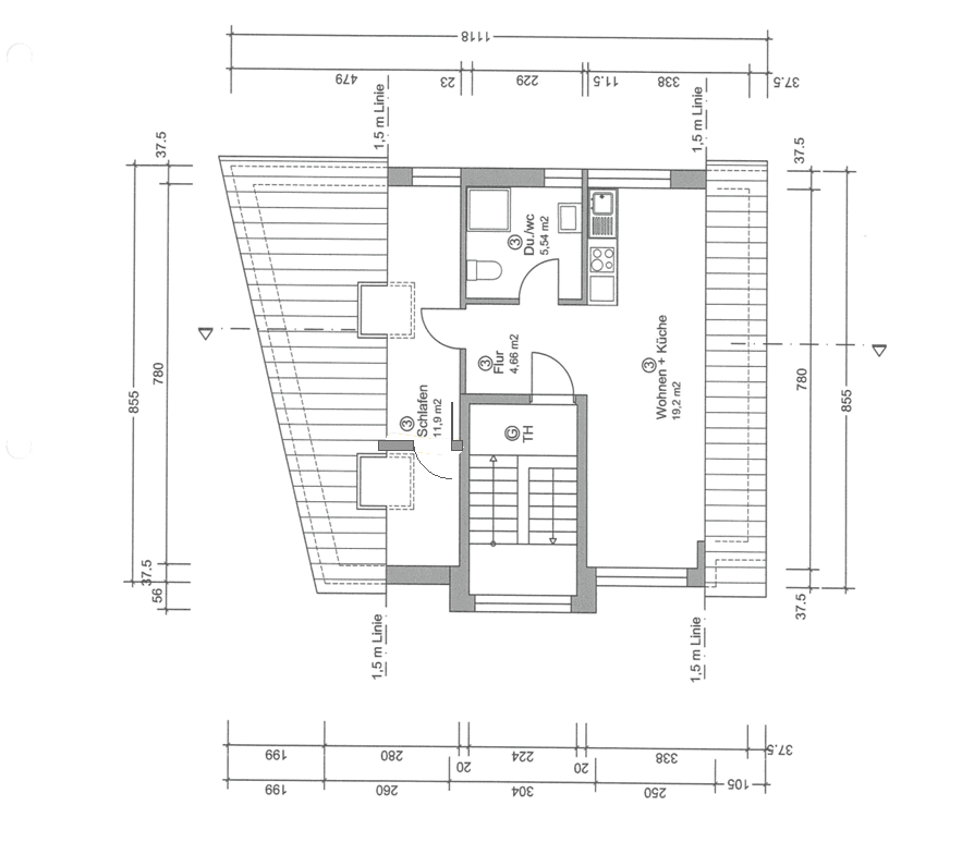 Pronájem bytu 3+1 62 m², Rembrandtstr. 24a, Stuttgart Möhringen, Bádensko-Württembersko Pronájem bytu 3+1 62 m², Rembrandtstr. 24a, Stuttgart Möhringen, Bádensko-Württembersko