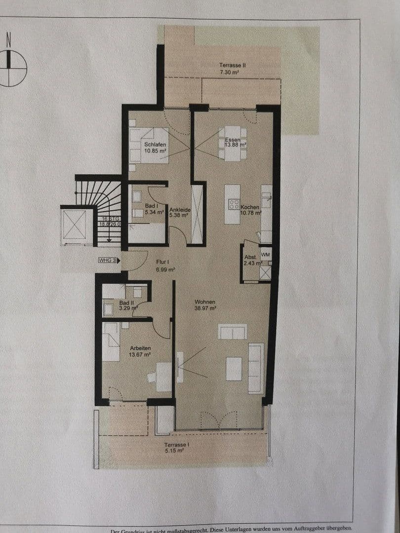 Prodej bytu 3+1 124 m², Münster, Severní Porýní-Vestfálsko Prodej bytu 3+1 124 m², Münster, Severní Porýní-Vestfálsko