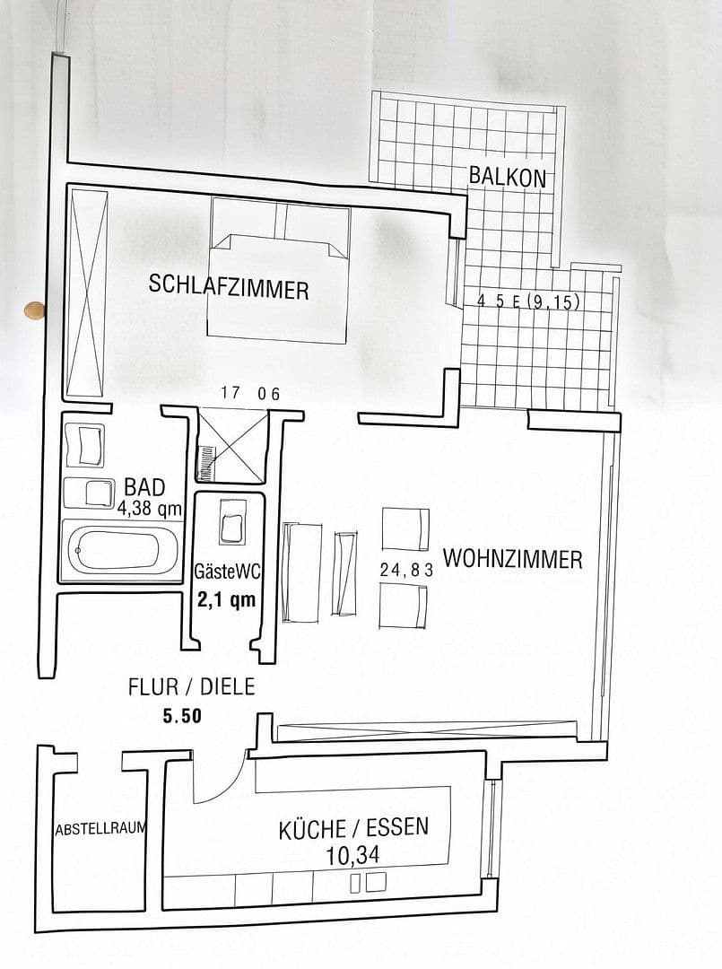 Prodej bytu 2+1 70 m², Waldkirch, Bádensko-Württembersko Prodej bytu 2+1 70 m², Waldkirch, Bádensko-Württembersko