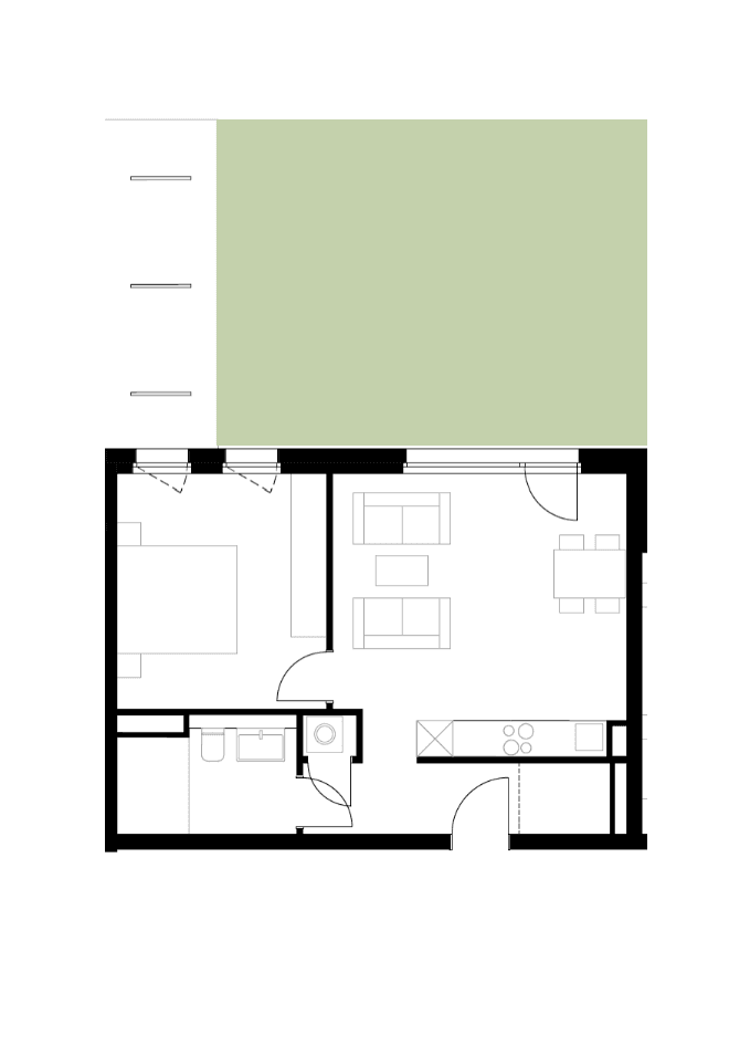 Pronájem bytu 2+1 56 m², Parkstraße 40, BERLIN, Berlín Pronájem bytu 2+1 56 m², Parkstraße 40, BERLIN, Berlín