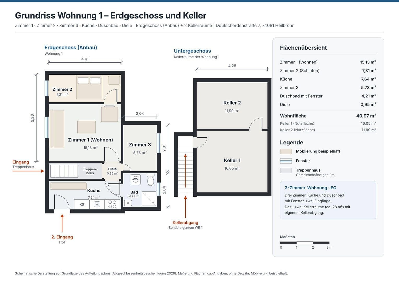 Prodej bytu 5+kk 90 m², Heilbronn, Bádensko-Württembersko Prodej bytu 5+kk 90 m², Heilbronn, Bádensko-Württembersko