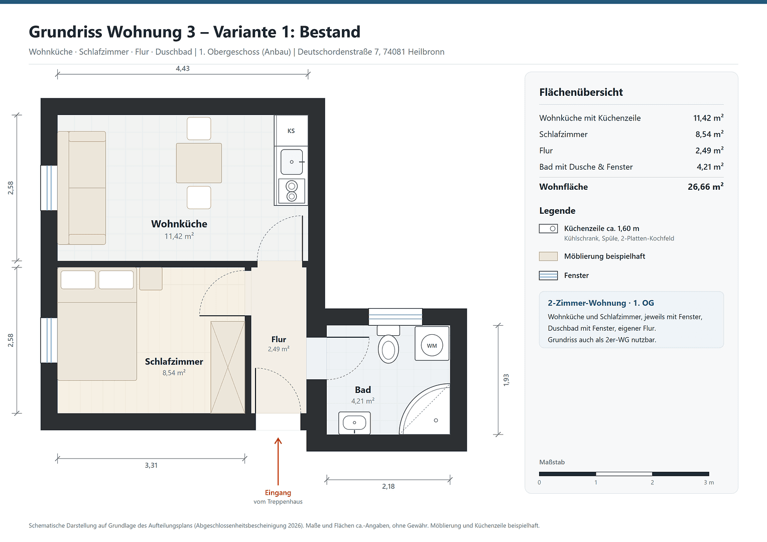 Prodej bytu 5+kk 90 m², Heilbronn, Bádensko-Württembersko Prodej bytu 5+kk 90 m², Heilbronn, Bádensko-Württembersko