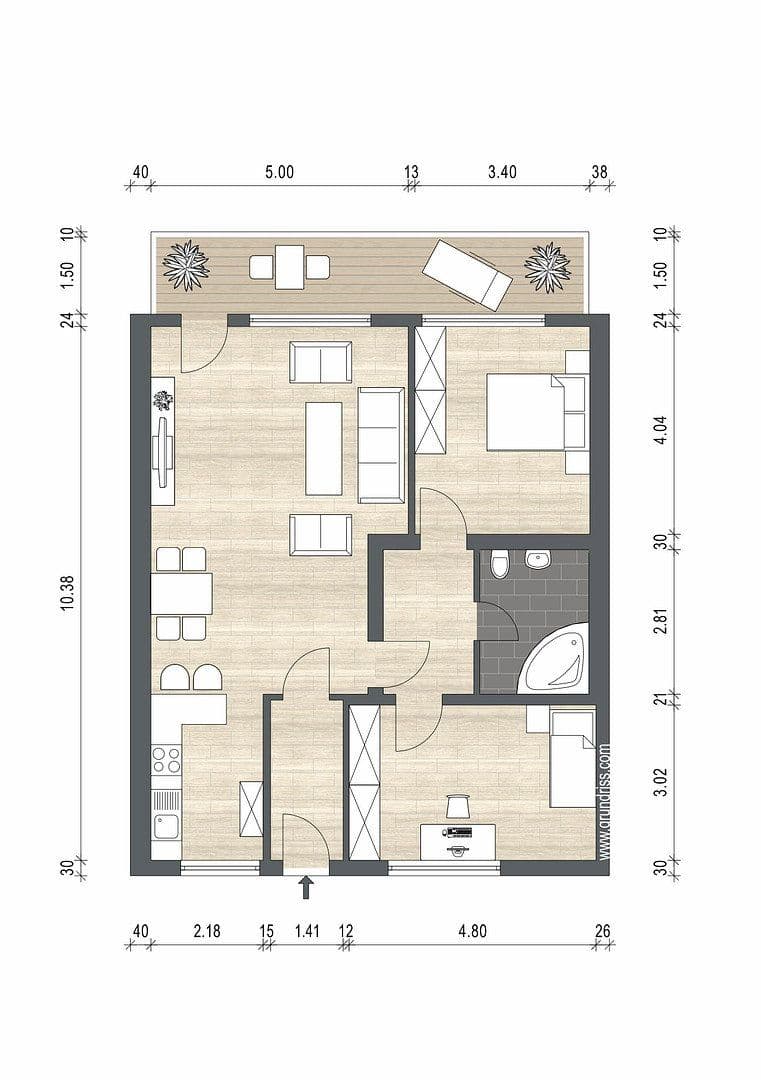 Prodej bytu 3+1 89 m², Flachsbleiche 70, Kaarst, Severní Porýní-Vestfálsko Prodej bytu 3+1 89 m², Flachsbleiche 70, Kaarst, Severní Porýní-Vestfálsko