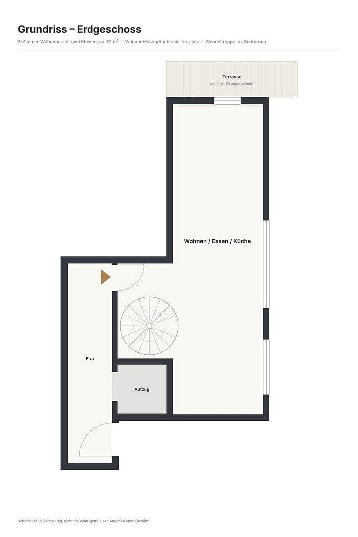 Pronájem bytu 3+1 90 m², Godramsteiner Straße 12, Ingolstadt, Bavorsko Pronájem bytu 3+1 90 m², Godramsteiner Straße 12, Ingolstadt, Bavorsko