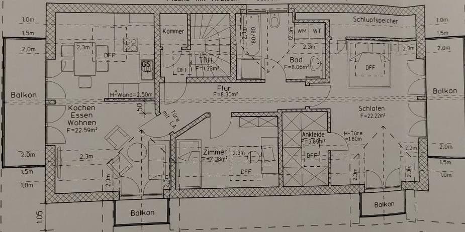 Pronájem bytu 3+1 81 m², Wolfratshausen, Bavorsko Pronájem bytu 3+1 81 m², Wolfratshausen, Bavorsko
