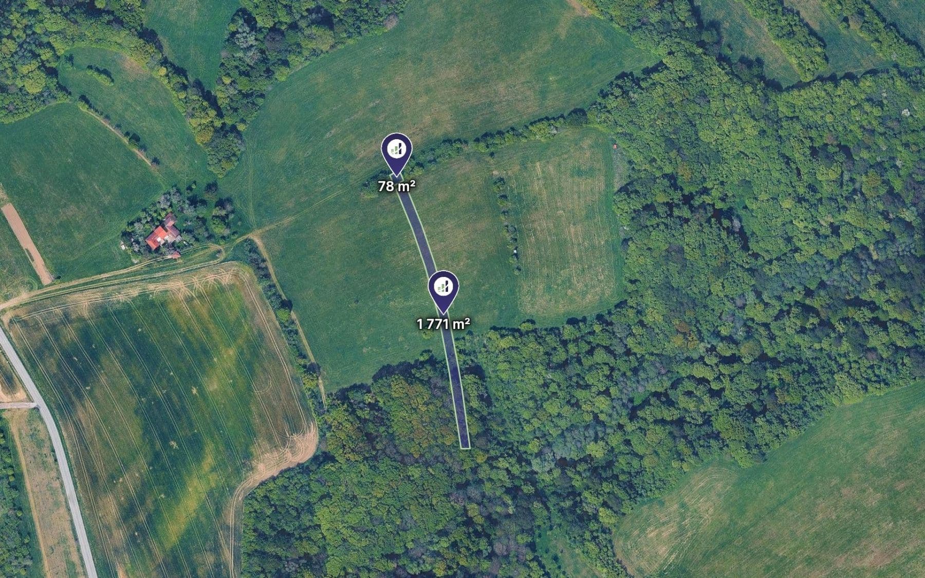 Prodej pozemku 10.348 m², Hřivínův Újezd, Zlínský kraj Prodej pozemku 10.348 m², Hřivínův Újezd, Zlínský kraj