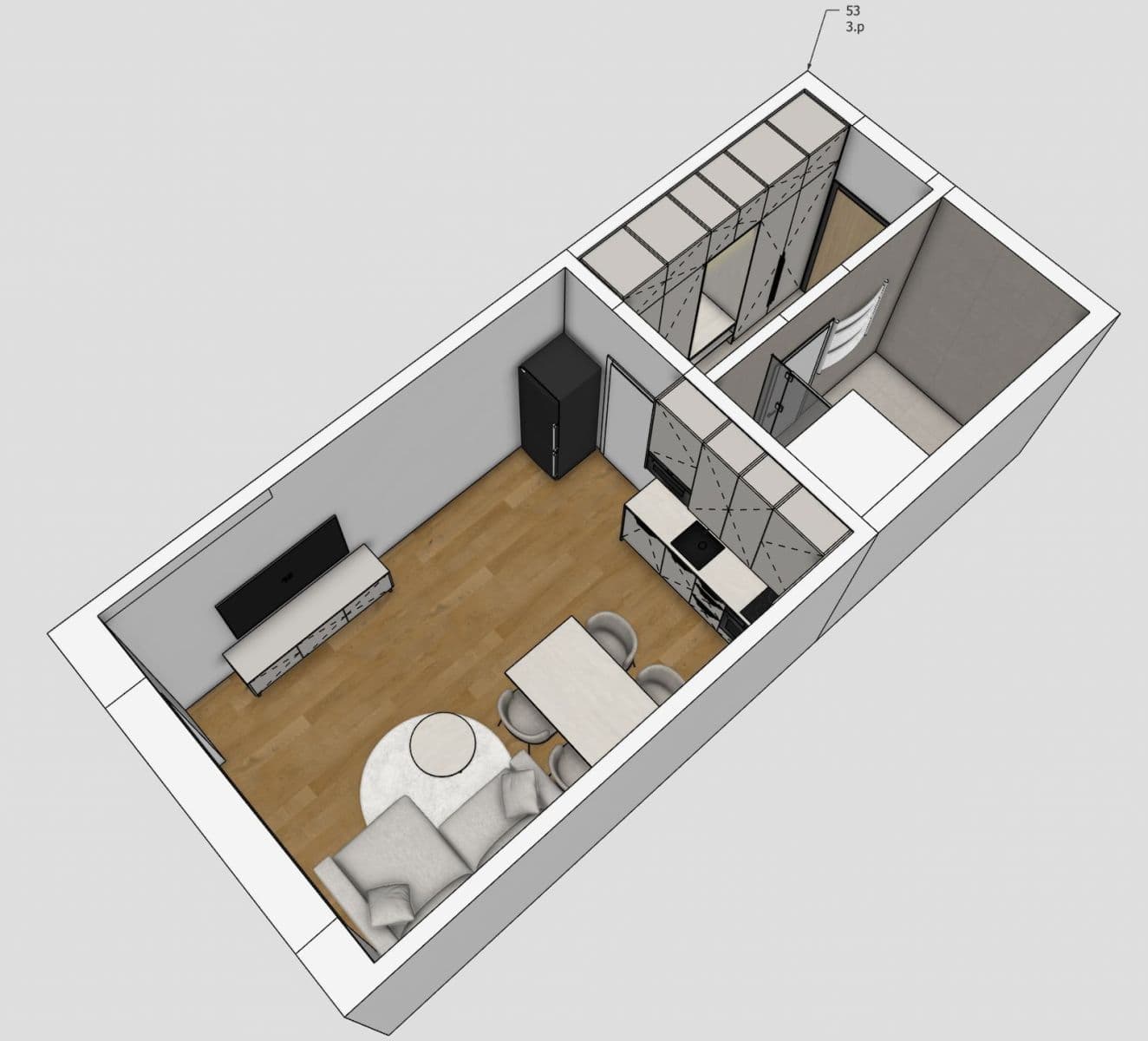 Pronájem bytu 1+kk 371 m², Železná, Plzeň, Plzeňský kraj Pronájem bytu 1+kk 371 m², Železná, Plzeň, Plzeňský kraj