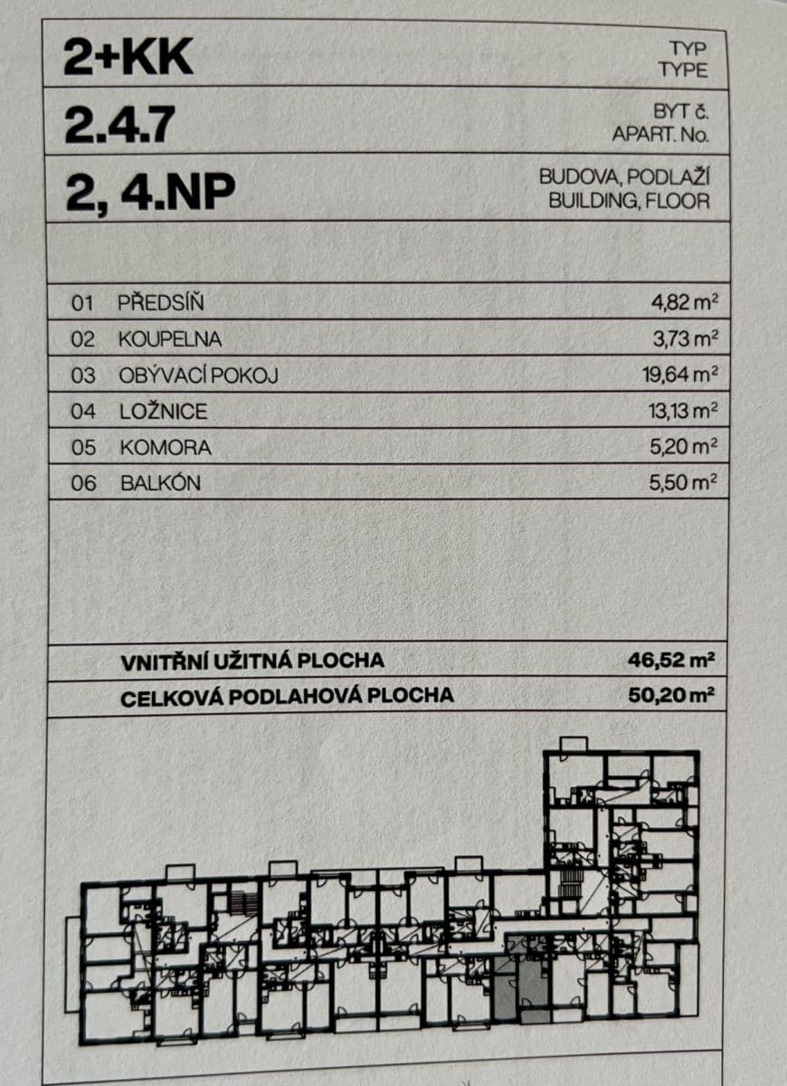 Pronájem bytu 2+kk 50 m², Divíškové, Praha, Praha Pronájem bytu 2+kk 50 m², Divíškové, Praha, Praha
