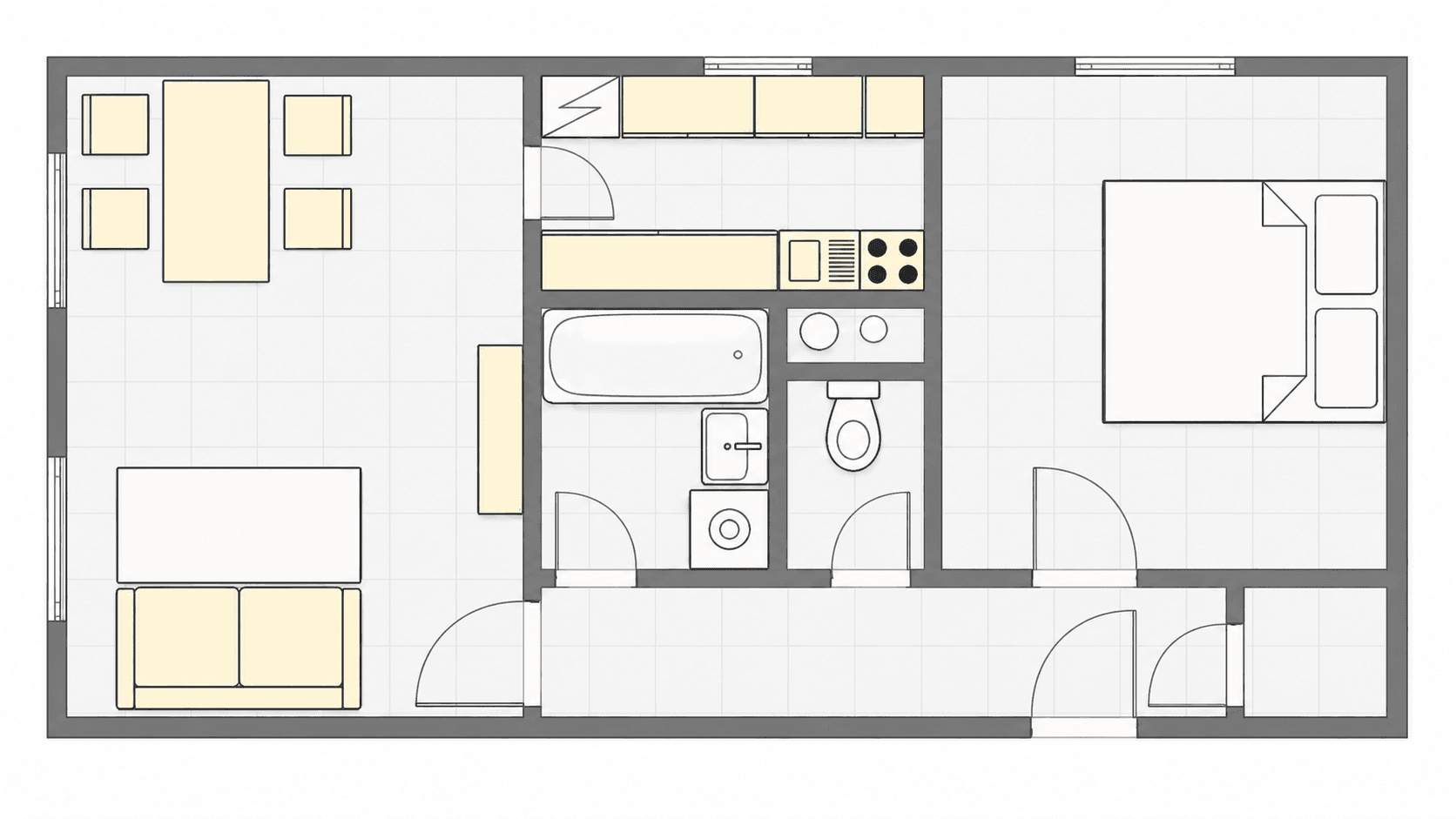 Prodej bytu 2+kk 48 m², Jelínkova, Praha, Praha Prodej bytu 2+kk 48 m², Jelínkova, Praha, Praha