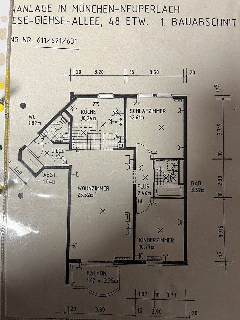 Prodej bytu 3+1 74 m², Therese-Giehse-Allee 61, München, Bavorsko Prodej bytu 3+1 74 m², Therese-Giehse-Allee 61, München, Bavorsko