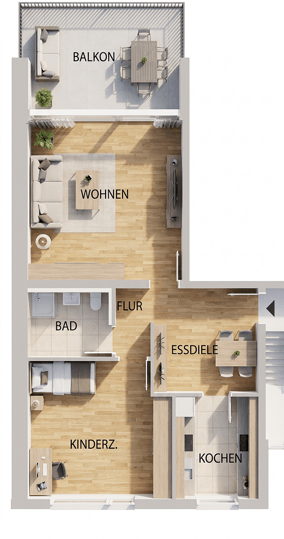Pronájem bytu 2+1 66 m², Stechinellistrasse 27, Winsen (Aller), Dolní Sasko Pronájem bytu 2+1 66 m², Stechinellistrasse 27, Winsen (Aller), Dolní Sasko
