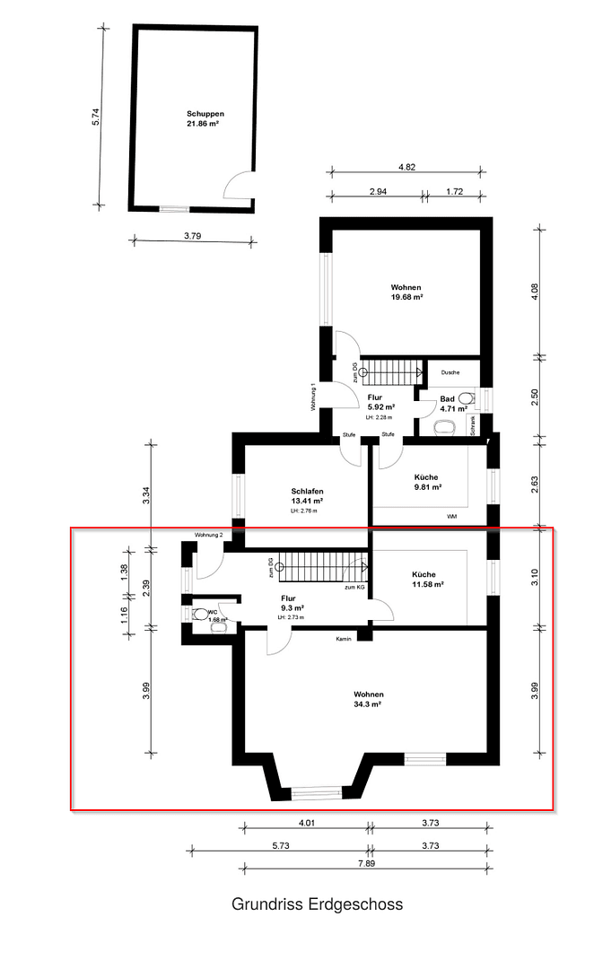 Pronájem bytu 4+1 115 m², Sottrum, Dolní Sasko Pronájem bytu 4+1 115 m², Sottrum, Dolní Sasko