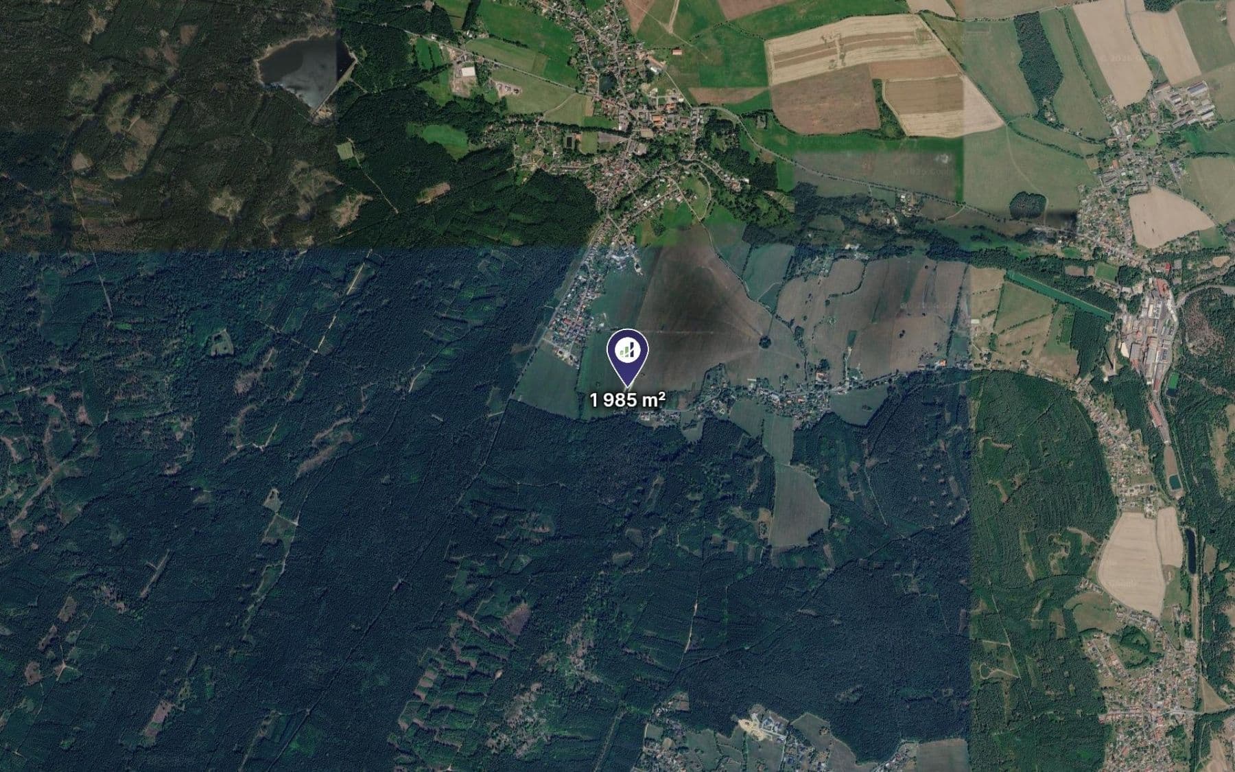 Prodej pozemku 1.985 m², Obecnice, Středočeský kraj Prodej pozemku 1.985 m², Obecnice, Středočeský kraj
