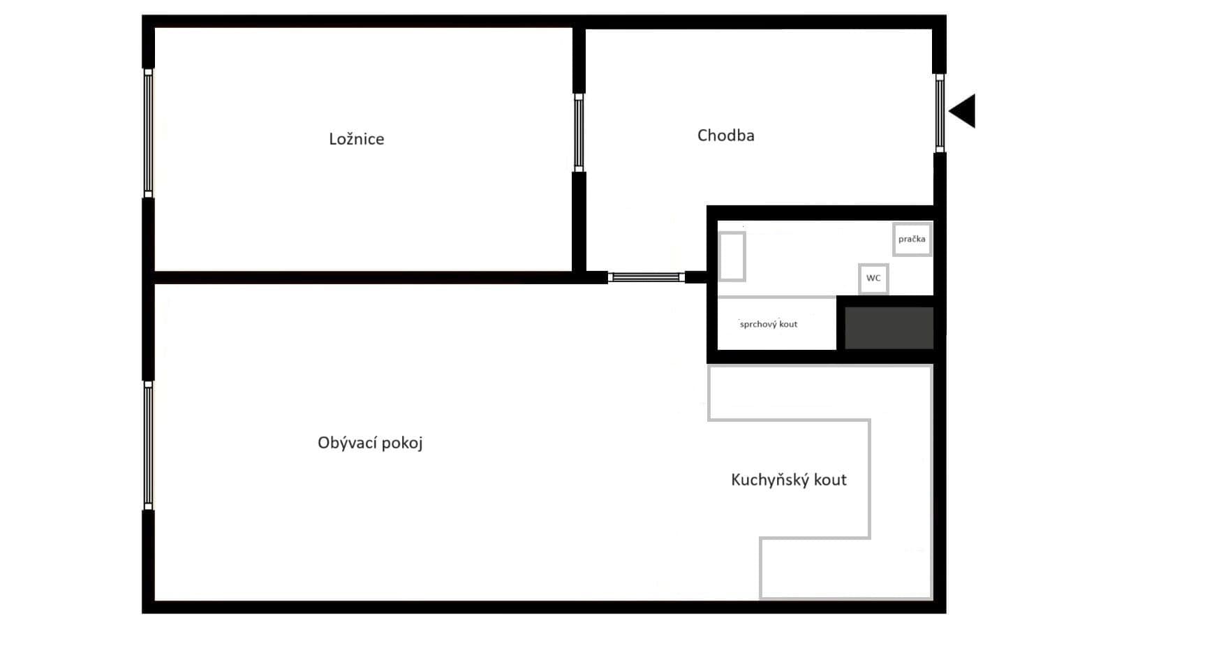 Pronájem bytu 2+kk 42 m², Zahradnická, Brandýs nad Labem-Stará Boleslav, Středočeský kraj Pronájem bytu 2+kk 42 m², Zahradnická, Brandýs nad Labem-Stará Boleslav, Středočeský kraj