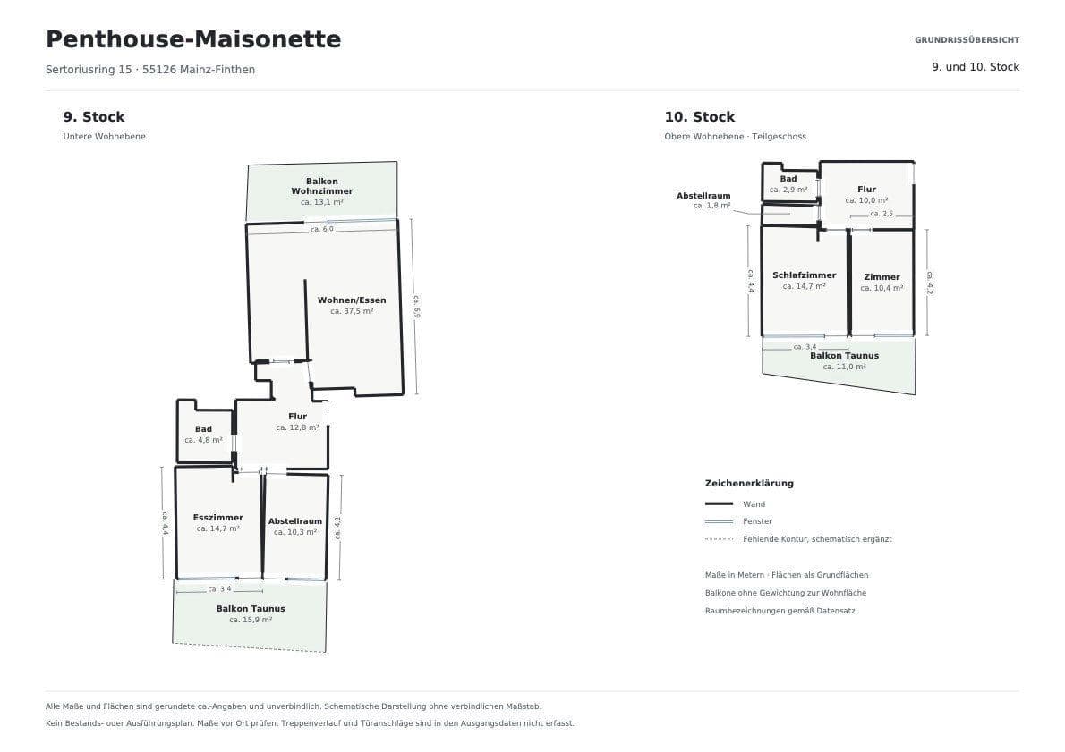 Prodej bytu 5+1 130 m², Sertoriusring 15, Mainz, Porýní-Falc Prodej bytu 5+1 130 m², Sertoriusring 15, Mainz, Porýní-Falc