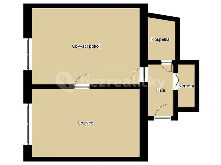 Pronájem bytu 2+kk 58 m², Boleslavská, Praha, Praha Pronájem bytu 2+kk 58 m², Boleslavská, Praha, Praha