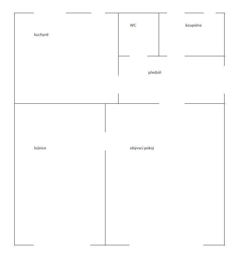 Pronájem bytu 2+1 68 m², U Okrouhlíku, Praha, Praha Pronájem bytu 2+1 68 m², U Okrouhlíku, Praha, Praha