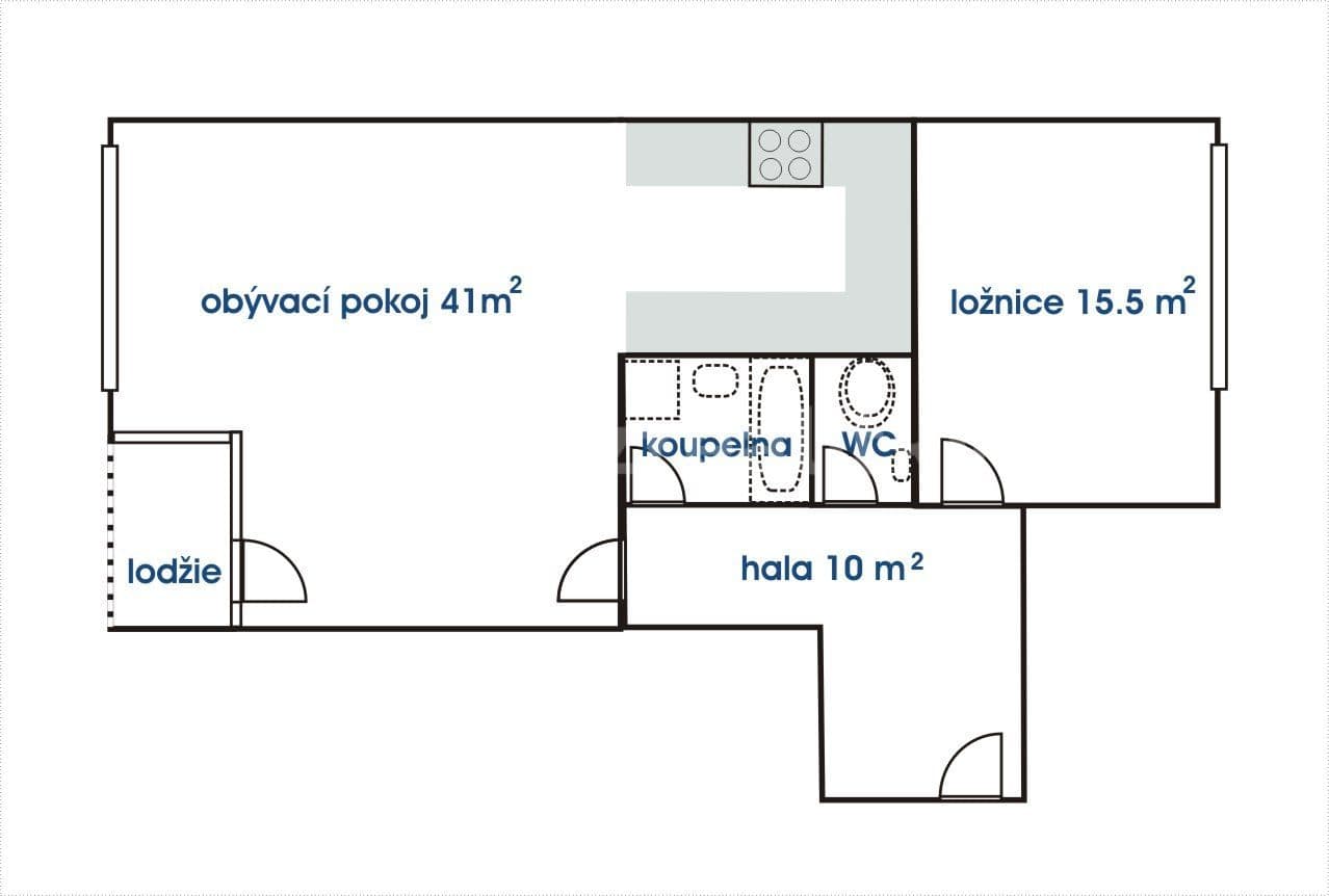 Pronájem bytu 2+kk 74 m², Nad Šestikopy, Praha, Praha Pronájem bytu 2+kk 74 m², Nad Šestikopy, Praha, Praha