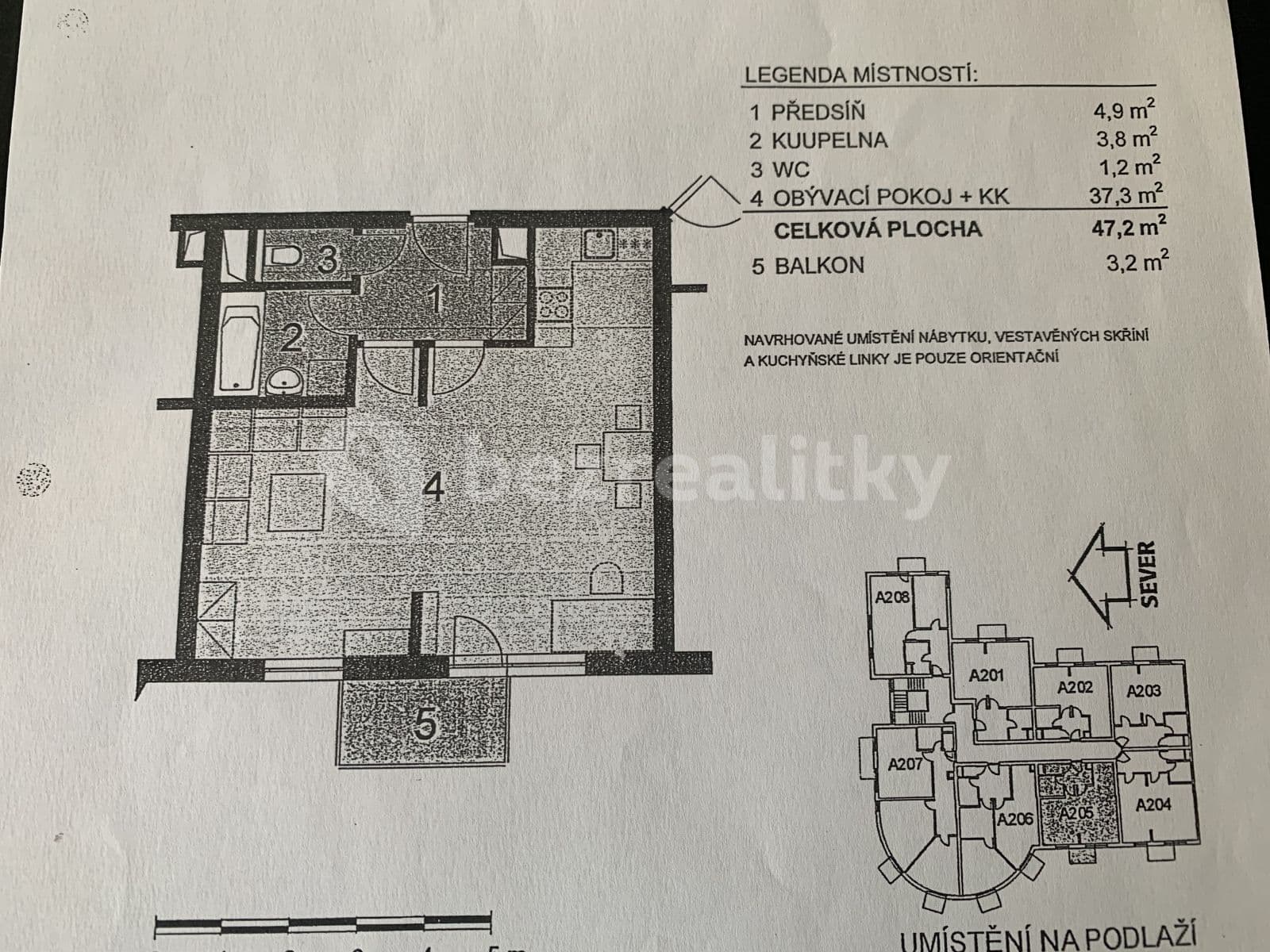 Pronájem bytu 1+kk 50 m², U Domu služeb, Praha, Praha Pronájem bytu 1+kk 50 m², U Domu služeb, Praha, Praha