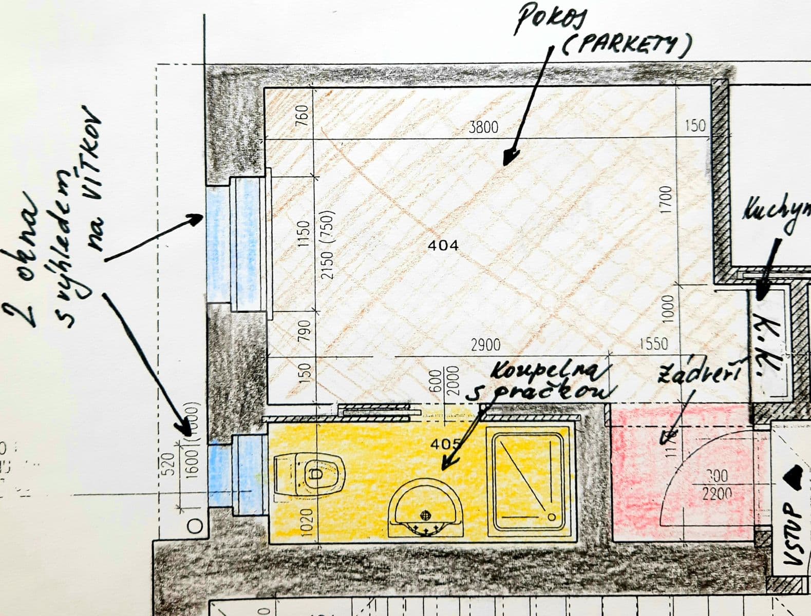 Pronájem bytu 1+kk 18 m², Vlkova, Praha, Praha Pronájem bytu 1+kk 18 m², Vlkova, Praha, Praha