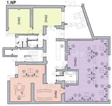 Pronájem nebytového prostoru 50 m², Kounicova, Brno, Jihomoravský kraj Pronájem nebytového prostoru 50 m², Kounicova, Brno, Jihomoravský kraj