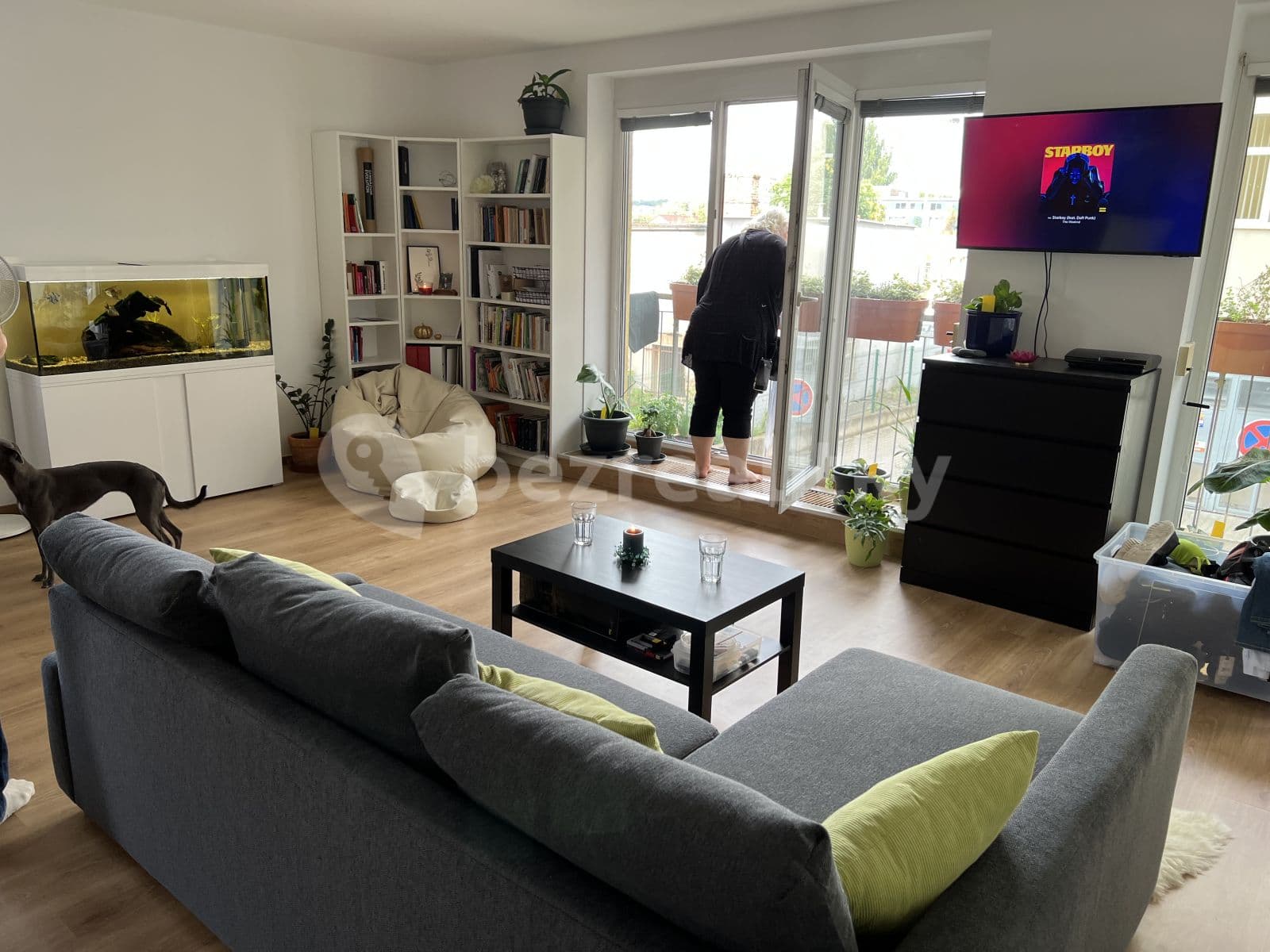 Pronájem bytu 1+kk 69 m², Na Harfě, Praha, Praha Pronájem bytu 1+kk 69 m², Na Harfě, Praha, Praha