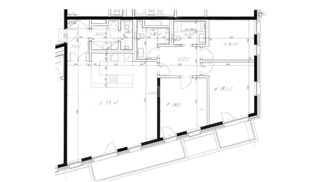 Pronájem bytu 4+kk 110 m², Baarova, Praha, Praha Pronájem bytu 4+kk 110 m², Baarova, Praha, Praha