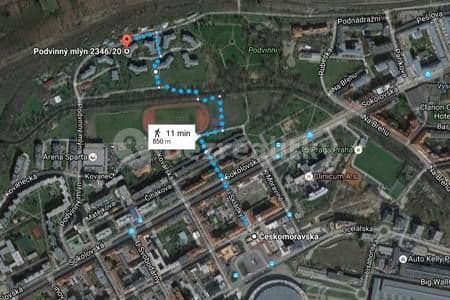 Pronájem bytu 2+kk 76 m², Podvinný mlýn, Praha, Praha Pronájem bytu 2+kk 76 m², Podvinný mlýn, Praha, Praha