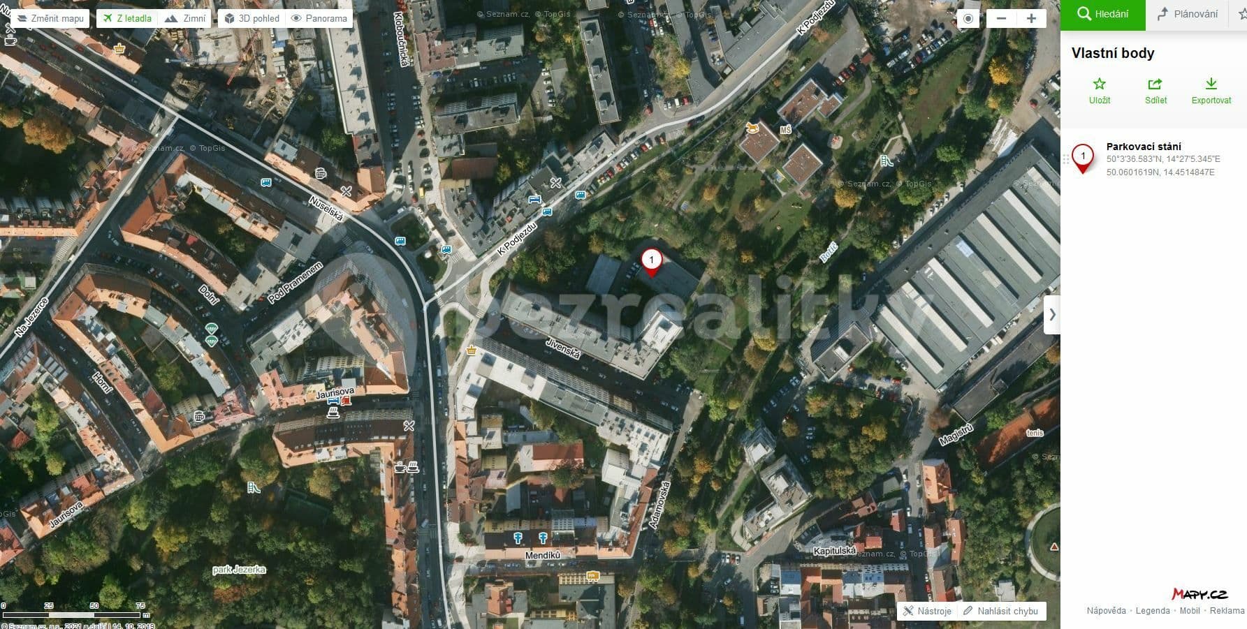Pronájem garáže 14 m², Adamovská, Praha, Praha Pronájem garáže 14 m², Adamovská, Praha, Praha