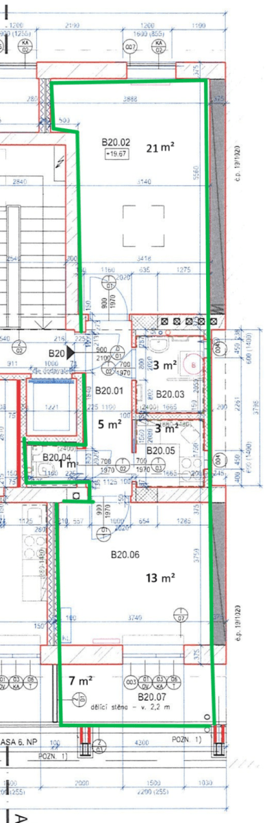 Pronájem bytu 2+1 52 m², Husinecká, Praha, Praha Pronájem bytu 2+1 52 m², Husinecká, Praha, Praha