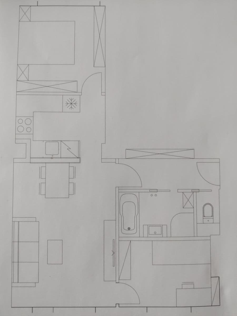 Pronájem bytu 3+kk 55 m², Šumperská, Praha, Praha Pronájem bytu 3+kk 55 m², Šumperská, Praha, Praha