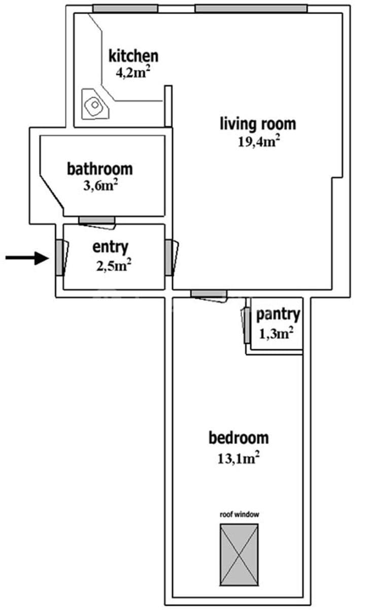 Pronájem bytu 2+kk 45 m², V lesíčku, Praha, Praha Pronájem bytu 2+kk 45 m², V lesíčku, Praha, Praha
