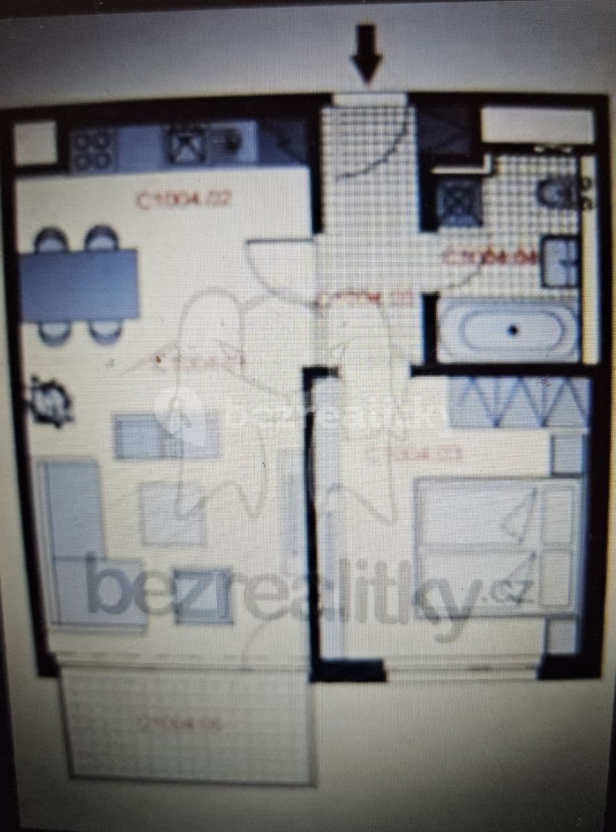 Pronájem bytu 2+kk 46 m², Jeremiášova, Praha, Praha Pronájem bytu 2+kk 46 m², Jeremiášova, Praha, Praha
