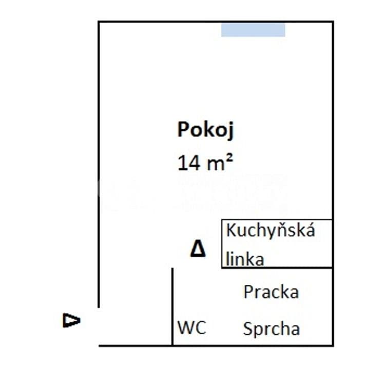 Pronájem bytu 1+kk 24 m², Řehořova, Praha, Praha Pronájem bytu 1+kk 24 m², Řehořova, Praha, Praha